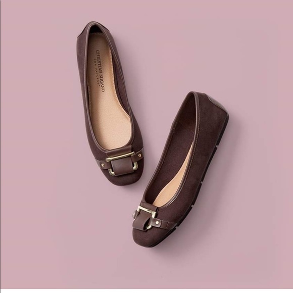 Christian Siriano Shoes - 🌹🌹Simply gorgeous NWT comfortable flats brown